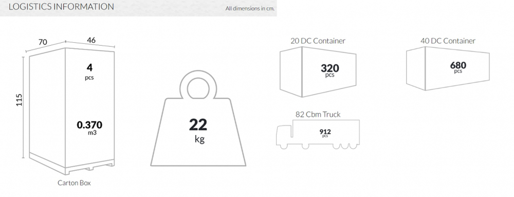 Стул пластиковый полубарный Siesta Contract Marcel Bar 65, марсала