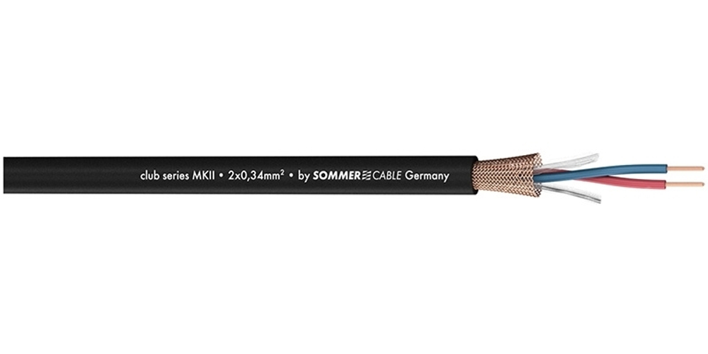 Кабель микрофонный Sommer Cable SC-Club Series MKII Tempoflex (100м)