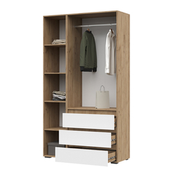 Хелен ШК 06 Шкаф 3-х дверный Крафт золотой / Белый