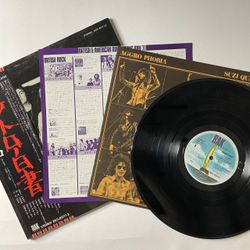 Винтажная виниловая пластинка LP Suzi Quatro Aggro Phobia (Japan 1976) (Obi) The Honky Tonk Downstairs