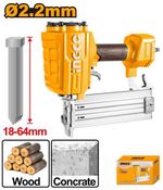 Пневматический нейлер для гвоздей ST, 14GA INGCO ACN18641 INDUSTRIAL