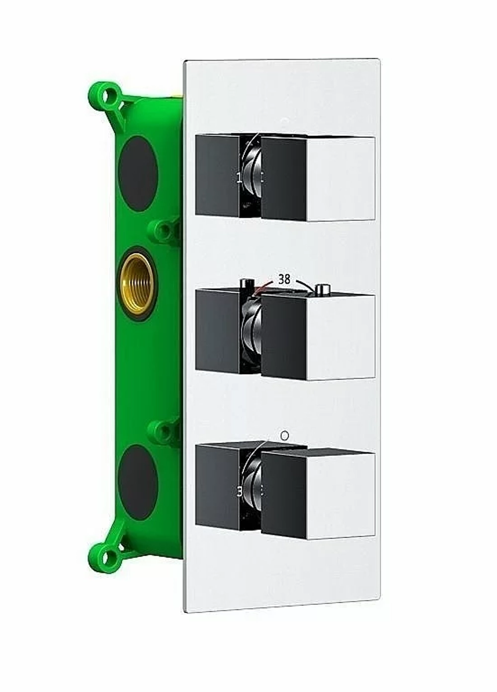 Душевая система Timo Petruma SX-5079/03SM черная матовая