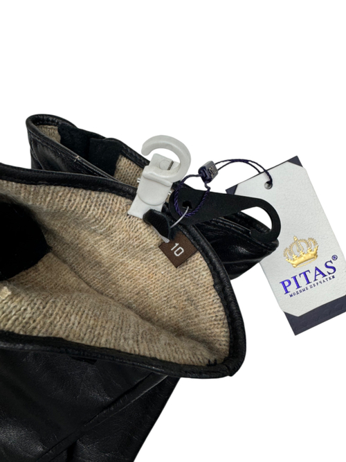 Перчатки. Мужские. Материал верха: Кожаные люкс качества. Подклад: Трикотаж-шерсть. Сенсорные. 5 шт в упаковке.