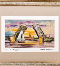 Народные промыслы ШК-55/227-01 Панно «Санкт-Петербург»