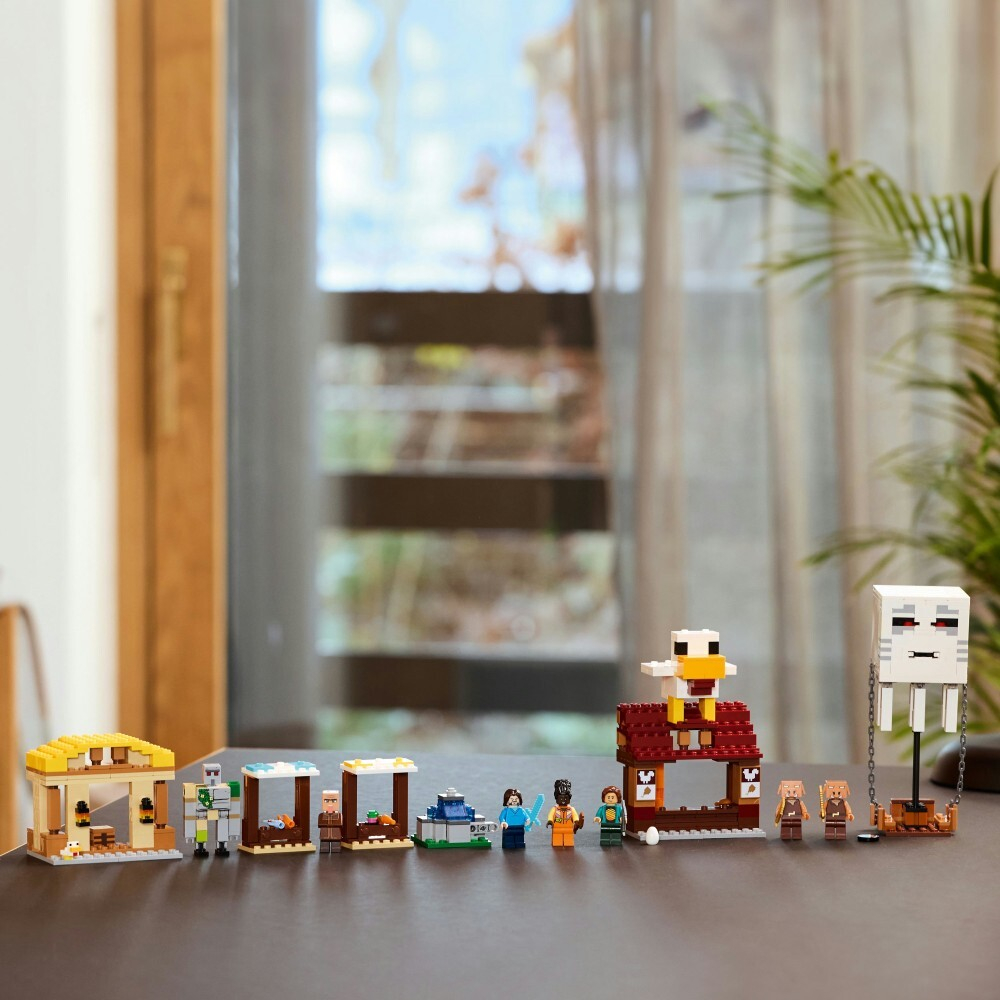 LEGO Minecraft - Воздушный шар Гаст напал на деревню 21273
