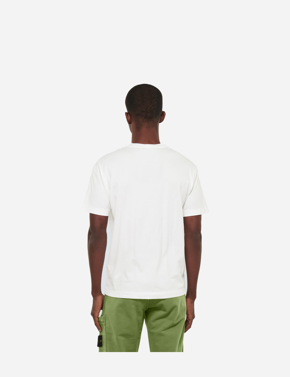 Stone Island Compass Patch Logo White