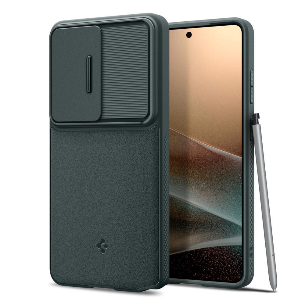Чехол Spigen Optik Armor Galaxy S26 Ultra Abyss Green
