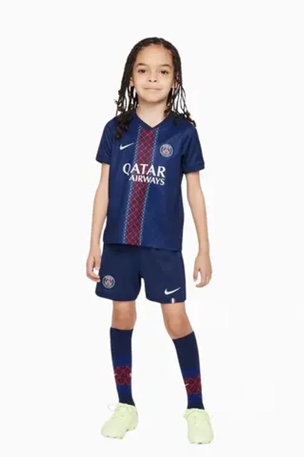 Футбольная форма Nike PSG 25/26 Home Little Kids - темно-синий