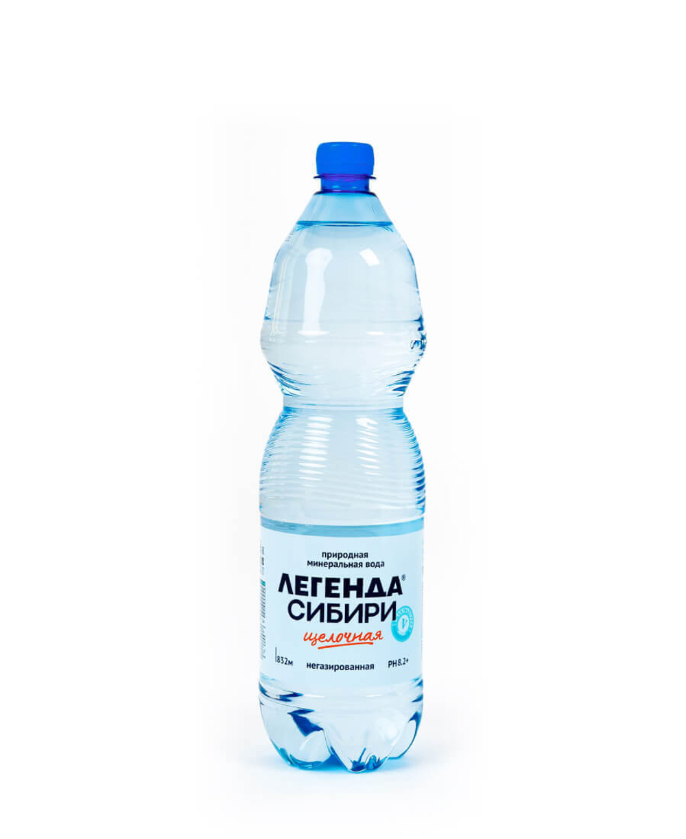 Вода Легенда Сибири щелочная негаз. 1,5л