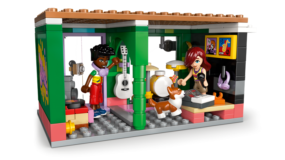 Конструктор Лего Френдс Музыкальный магазин и квартира 42653 | LEGO Friends Music Store & Apartment | 483 детали 7+