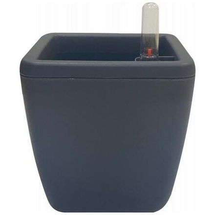 Горшок с автополивом InGreen Munchen 1,5л вулканический серый