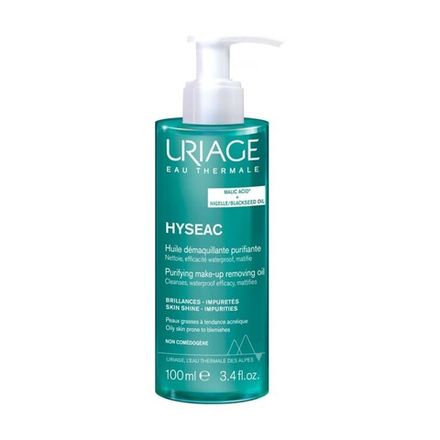 Uriage Hyseac Purifying Make-up Removing Oil Очищающее масло для снятия макияжа, 100 мл
