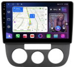 Магнитола Volkswagen Jetta 5 2005-2010 (кондиционер) - FarCar 3226M монитор 10" QLED на Android 13, 8 ядер (TS18), CarPlay, 4G SIM-слот