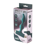 Анальный стимулятор 13,1см с вибрацией Lola Games Spice it up New Edition Elation Dark Green 8018-02lola