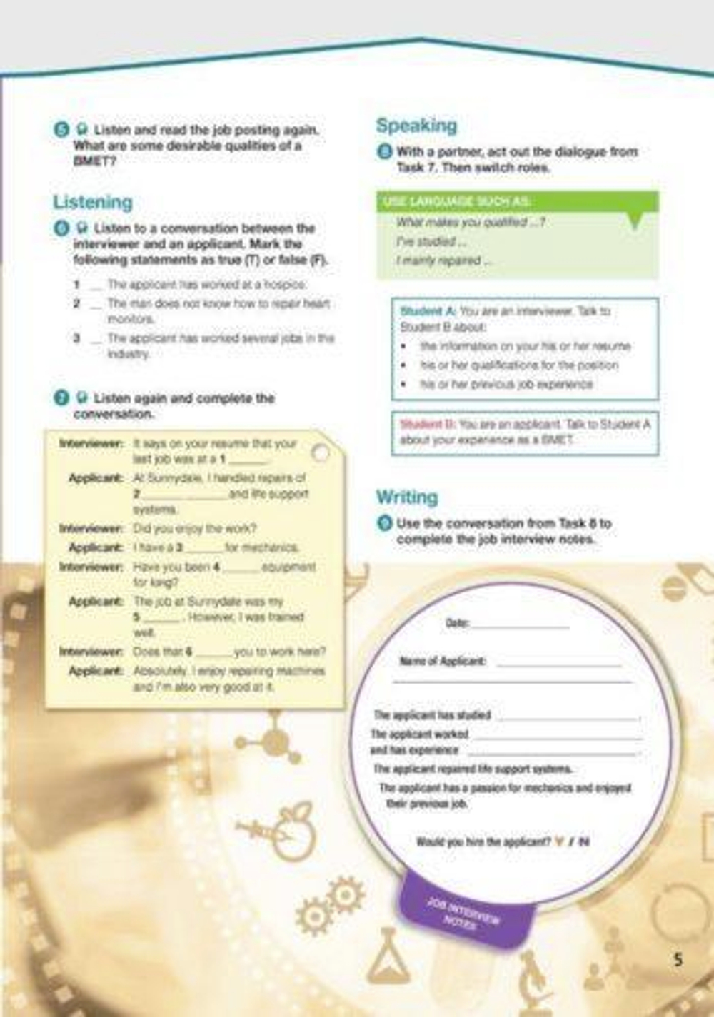 Medical equipment repair (esp). Student's Book with DigiBooks Application. Учебник с доступом к электронному приложению
