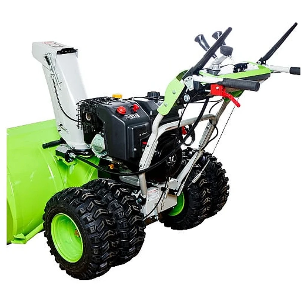 Redverg RD-SB107/15DW-E бензиновый снегоуборщик 15 л.с, ковш 100.8 см, выброс 15 м, 6 вперед/2 назад