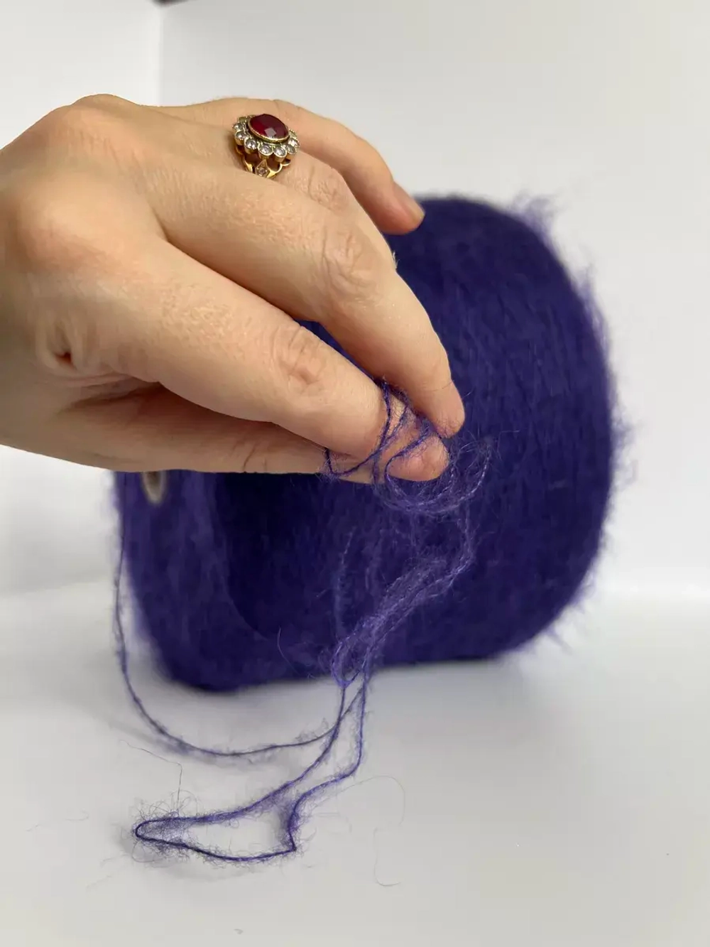 Пряжа для вязания silk kid moher