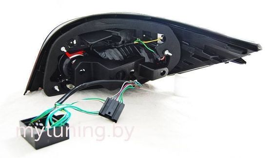 Задние фонари Bmw 5 E60 red smoke led