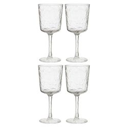 Набор бокалов из акрила Arctic для вина, 360 мл, прозрачный, 4 шт.