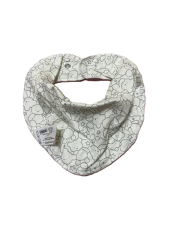 Нагрудник (фартук) маленький из интерлока (100% хлопок )двусторонний с 2- мя кнопками