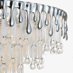 Люстра Cloyd CAPULETTI C13 / Ø63 см - хром (арт.11300)