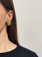 Клипсы полукольца с «жемчугом» Moschino