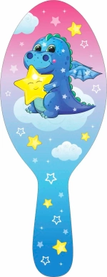 Расческа массажная «Дракончик Твини», 7*22,5