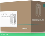 Корпус DeepCool CH170 Digital WH без БП (R-CH170-WHNPI0D-G-1)