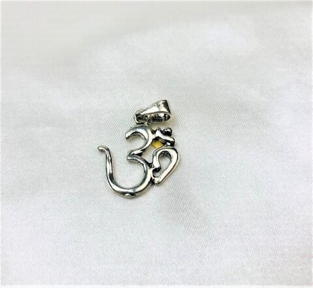 Кулон Ом. Серебро 2 см