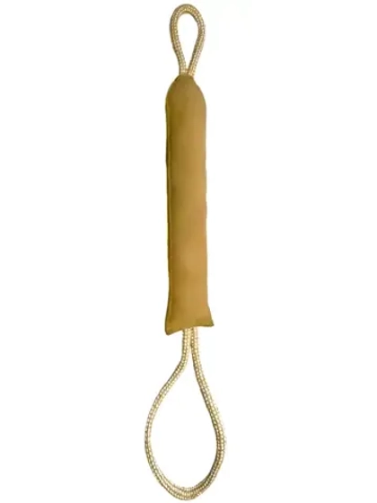 BUFFALO Игрушка для собак Палочка из буйволиной кожи с петлями, 60*6 см