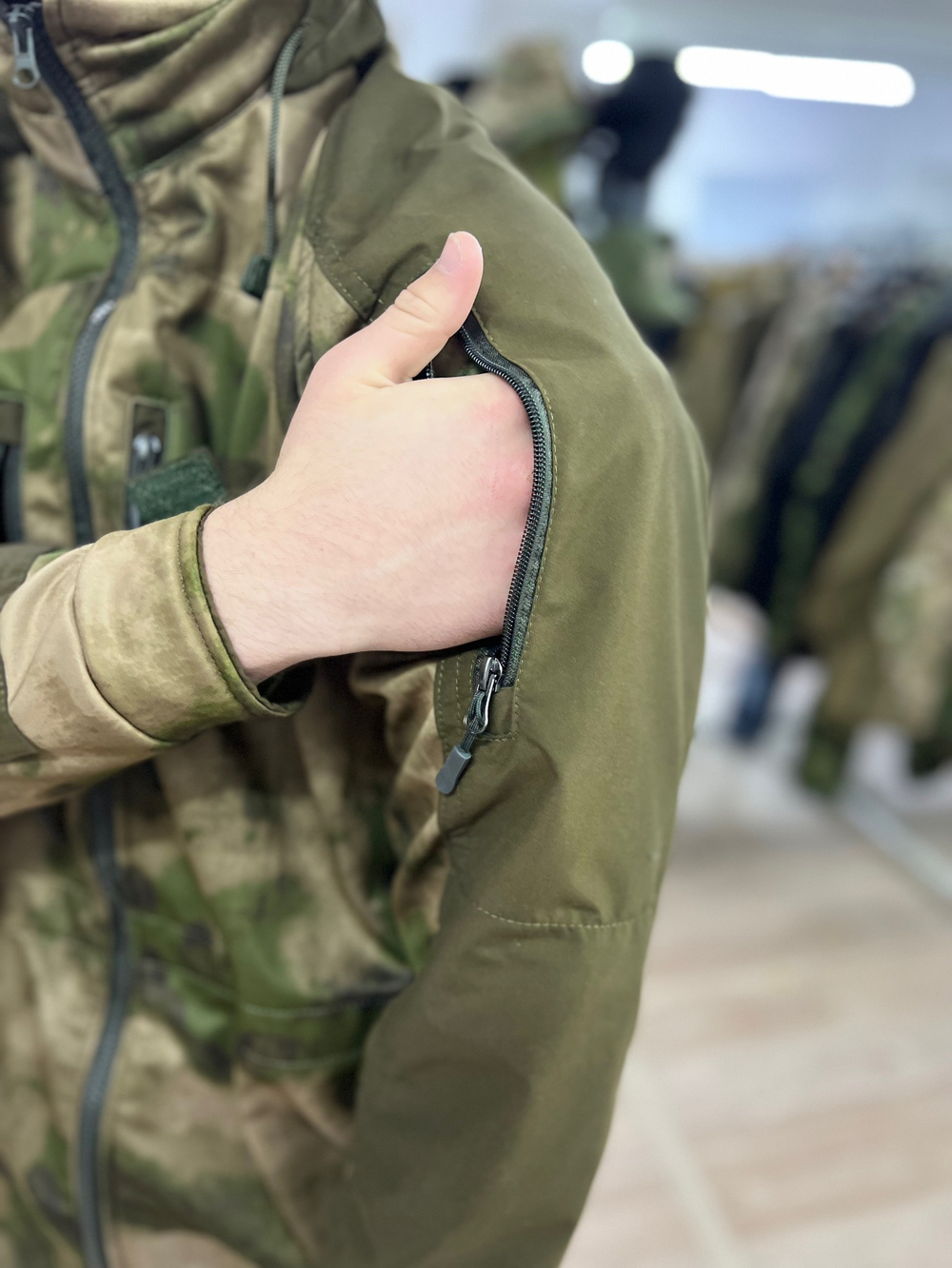 Тактический костюм Штурм softshell / мох