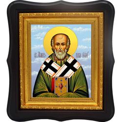 Маркелл Римский, папа Римский священномученик. Икона на холсте.