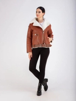 Дубленка женская натуральная зимняя