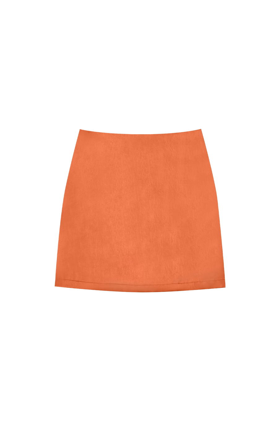 Юбка мини из экокожи