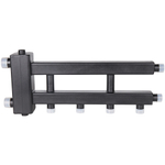 Коллектор с гидравлической стрелкой ROMMER - 1"1/4 НР на 2+1 контур 1" НР (до 60 кВт)