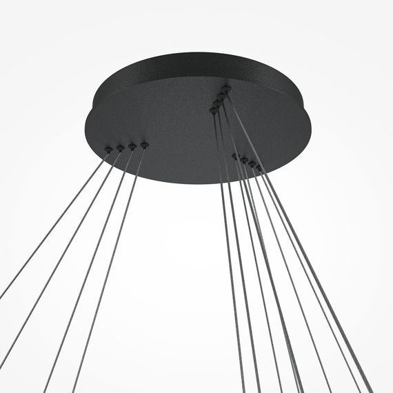 Подвесной светодиодный светильник Maytoni Rim MOD058PL-L174BK