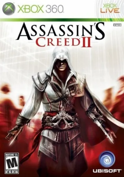 Xbox 360 Assassins Creed 2 (II) (Б/У, Полностью на русском языке)
