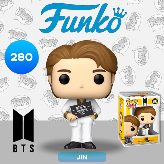 Фигурка Funko POP! Rocks BTS Butter Jin (280) 64045 / Фигурка в виде музыканта группы "BTS", Ким Сокчин