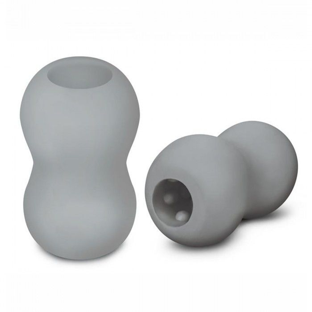 Мастурбатор Zolo MINI DOUBLE BUBBLE, двусторонний, 8 см