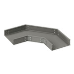 Угол горизонтальный 90 градусов 600х80, стеклопластик