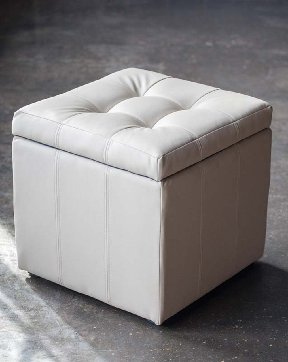 Банкетка Модерна Светло-Бежевая ЭкоКожа