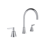 Смеситель для раковины на 3 отверстия ADAGIO 914201ML