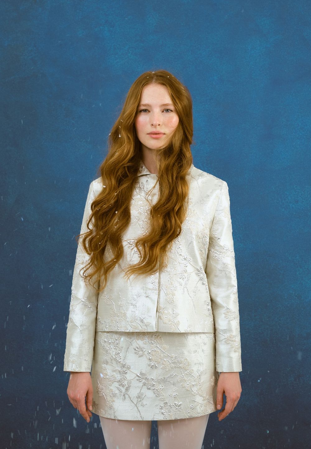 Silver blossom jacket