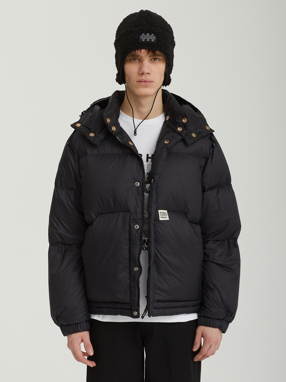 Пуховик Hooded Down