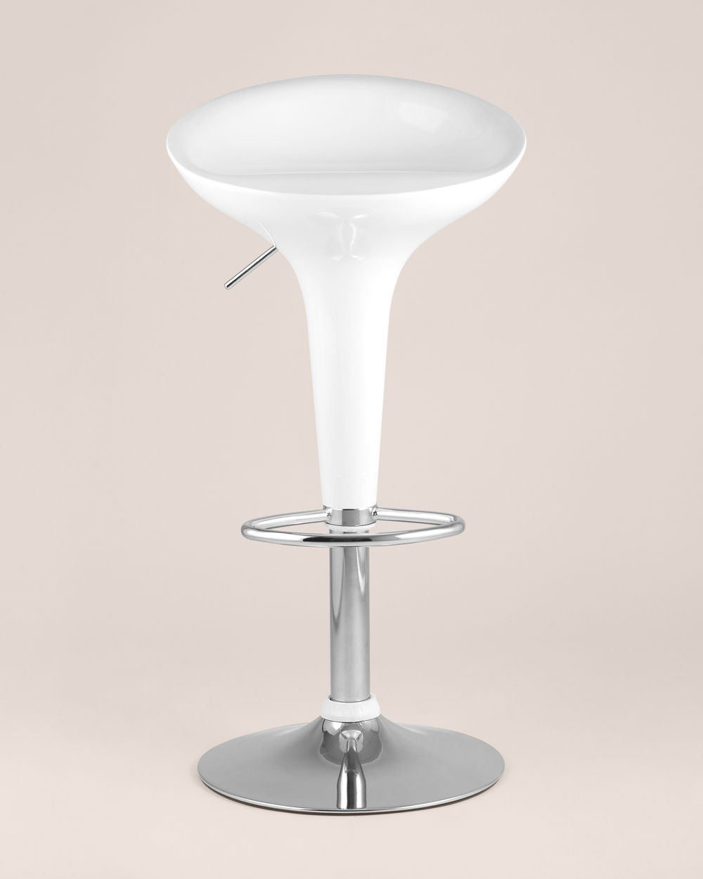 Стул барный Bomba (Бомба) белый 2 шт