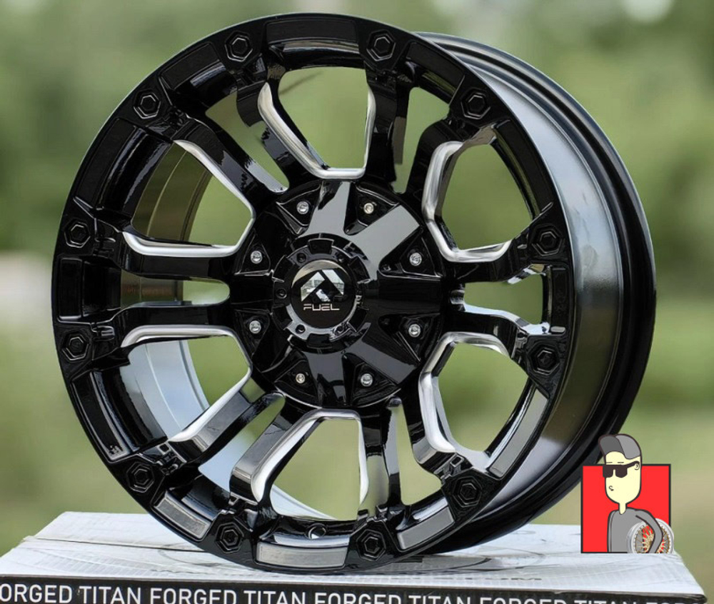 Комплект дисков Fuel Off-Road 16x8 et0 6x139.7