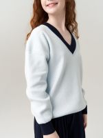 Джемпер для девочки AT954 небесно-голубой