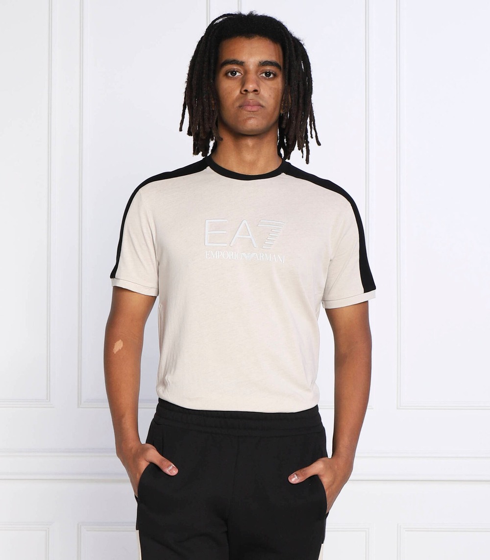футболка EA7 - бежевый(6LPT06 PJ02Z)
