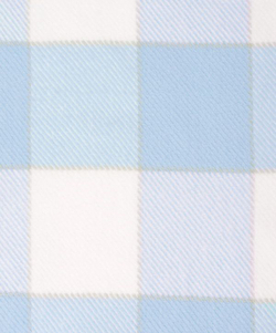 Элитный плед детский хлопковый Vanessa голубой от Luxberry фрагмент