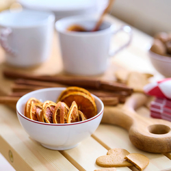 ВИНТЕРФИНТ VINTERFINT Миска 13 см, белая/красная